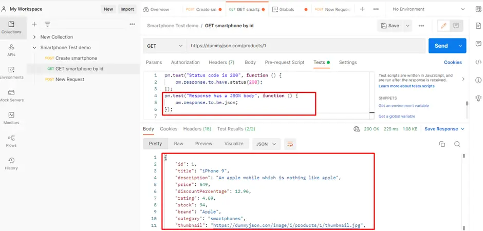 using postman for api testing