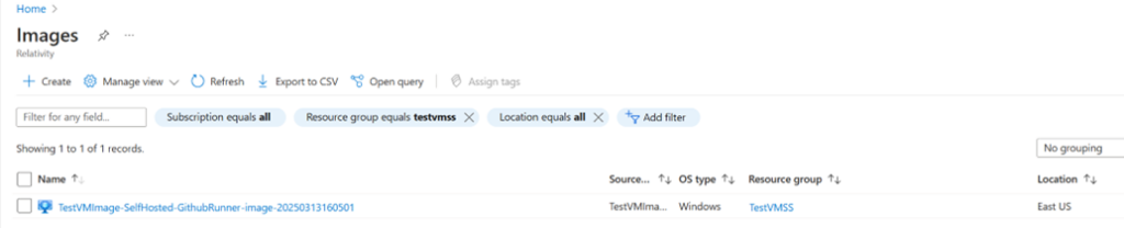 Azure Virtual Machine
