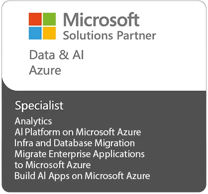 Microsoft Solutions Partner Designation Data AI